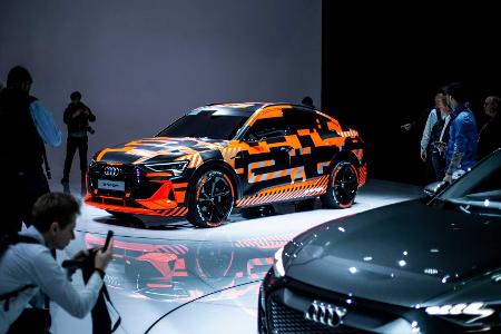 Audi E-Tron Sportback auf der IAA angeteasert, Debüt am 19. November