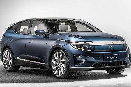 Byton M-Byte (2019): Serienversion des Elektro-SUVs auf der IAA 2019