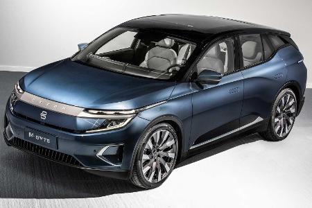 Byton M-Byte (2019): Serienversion des Elektro-SUVs auf der IAA 2019