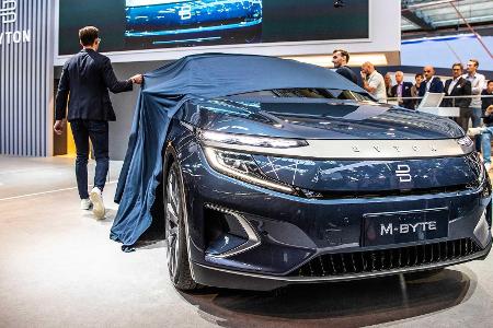 Byton M-Byte (2019): Serienversion des Elektro-SUVs auf der IAA 2019