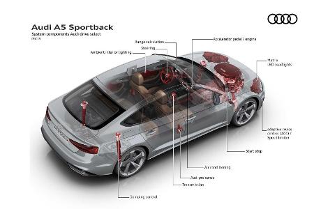 Audi A5 Facelift (2020): Neue Optik und neues Bedienkonzept
