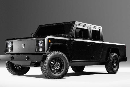 Bollinger B1 und B2: Elektrisch ins Gelände