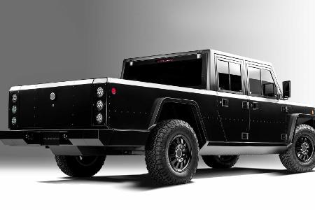 Bollinger B1 und B2: Elektrisch ins Gelände