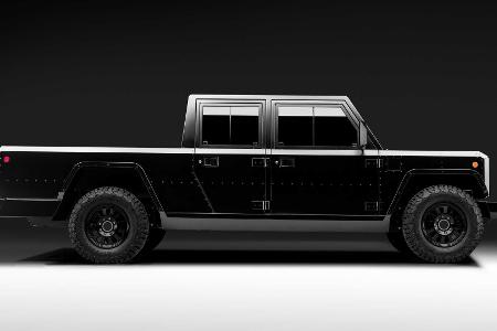 Bollinger B1 und B2: Elektrisch ins Gelände