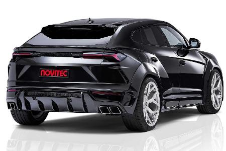 Lamborghini Urus von Novitec kommt extrabreit und extrastark