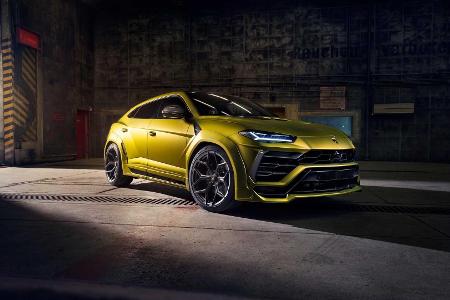 Lamborghini Urus von Novitec kommt extrabreit und extrastark