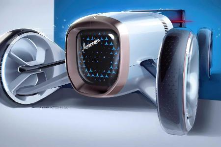 Vision Mercedes Simplex: Studie erinnert an historischen Rennwagen