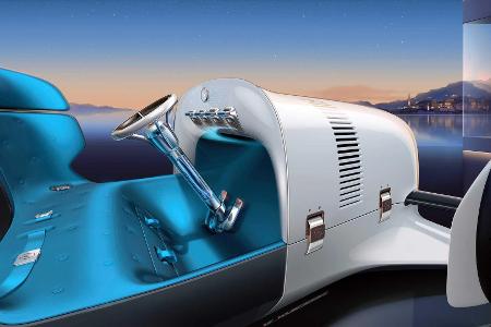 Vision Mercedes Simplex: Studie erinnert an historischen Rennwagen