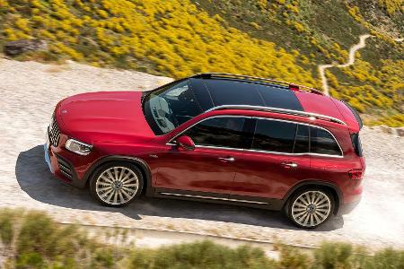 Mercedes-AMG GLB 35 (2019): Siebensitzer mit 306-PS-Turbobenziner