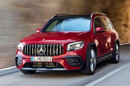 Mercedes-AMG GLB 35 (2019): Siebensitzer mit 306-PS-Turbobenziner