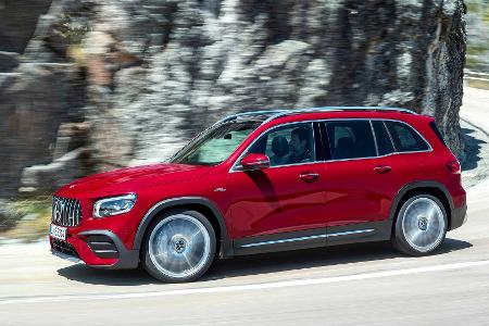 Mercedes-AMG GLB 35 (2019): Siebensitzer mit 306-PS-Turbobenziner