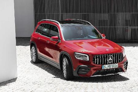 Mercedes-AMG GLB 35 (2019): Siebensitzer mit 306-PS-Turbobenziner