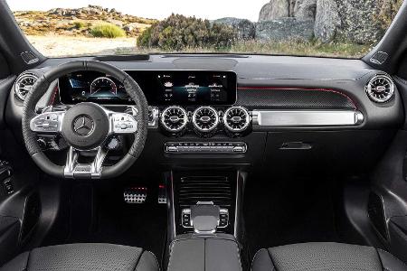 Mercedes-AMG GLB 35 (2019): Siebensitzer mit 306-PS-Turbobenziner