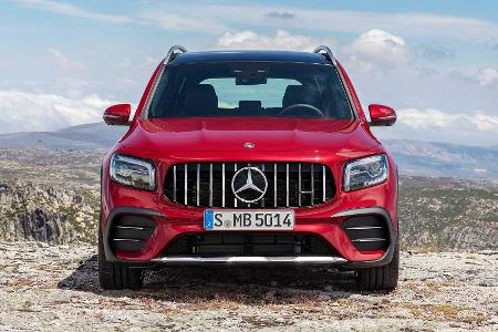 Mercedes-AMG GLB 35 (2019): Siebensitzer mit 306-PS-Turbobenziner