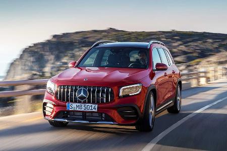Mercedes-AMG GLB 35 (2019): Siebensitzer mit 306-PS-Turbobenziner