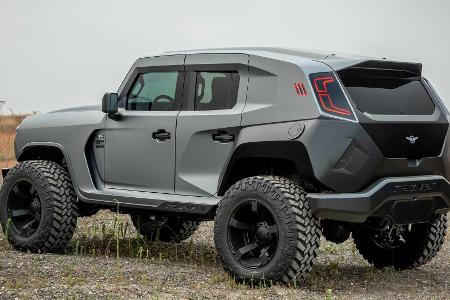 Der neue Rezvani Tank X ist ein 350.000-Dollar-SUV mit Dodge-Demon-Motor