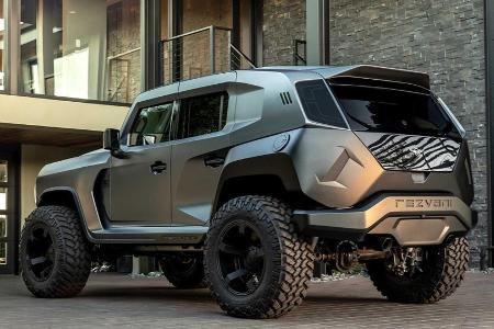 Der neue Rezvani Tank X ist ein 350.000-Dollar-SUV mit Dodge-Demon-Motor