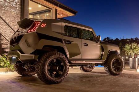 Der neue Rezvani Tank X ist ein 350.000-Dollar-SUV mit Dodge-Demon-Motor