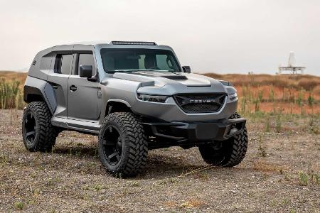 Der neue Rezvani Tank X ist ein 350.000-Dollar-SUV mit Dodge-Demon-Motor