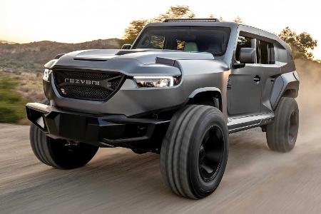 Der neue Rezvani Tank X ist ein 350.000-Dollar-SUV mit Dodge-Demon-Motor
