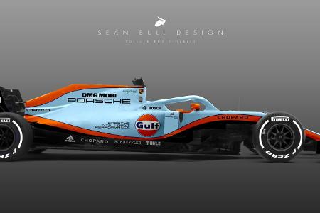 Designstudien: Porsche in der Formel 1