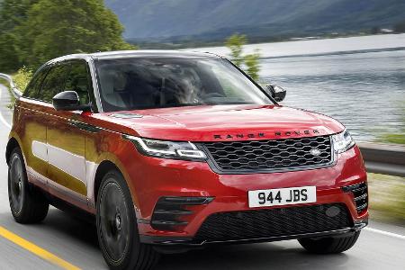 Range Rover Velar und Jaguar F-Pace