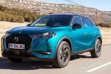 CMP: DS 3 Crossback, Peugeot 208 (2019) und Opel Corsa (2019)