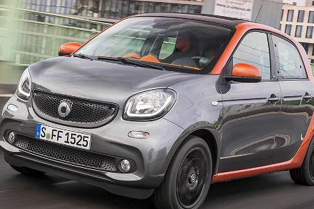 Renault Twingo und Smart Forfour