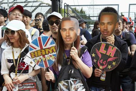 Wir lieben Japan: Die verrücktesten Formel-1-Fans in Suzuka
