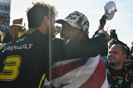 Sechster WM-Titel: Die schönsten Jubelbilder von Lewis Hamilton