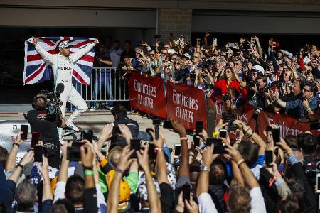 Sechster WM-Titel: Die schönsten Jubelbilder von Lewis Hamilton