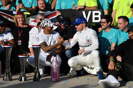 Sechster WM-Titel: Die schönsten Jubelbilder von Lewis Hamilton
