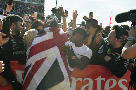 Sechster WM-Titel: Die schönsten Jubelbilder von Lewis Hamilton