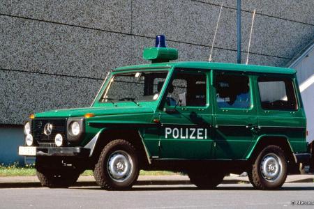 Historische Polizeifahrzeuge in Deutschland: Mercedes G