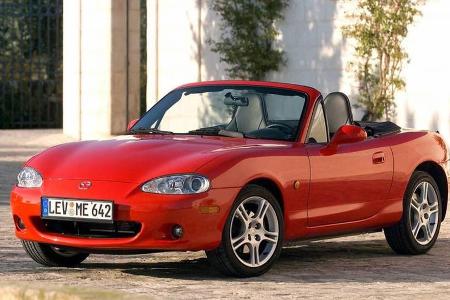 10 günstige Cabrios für Frischluft-Freunde: Mazda MX-5 (NB)