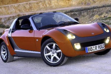 10 günstige Cabrios für Frischluft-Freunde: Smart Roadster