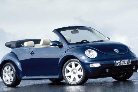 10 günstige Cabrios für Frischluft-Freunde: VW New Beetle Cabriolet