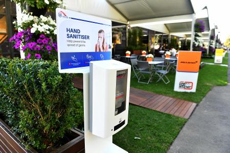 Coronavirus: So sieht man die Angst vor COVID-19 im F1-Paddock