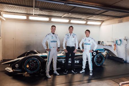 Formel E 2021: Teampräsentation Mercedes