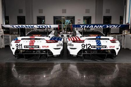 Das Porsche-Sonderdesign zum Abschied aus der IMSA