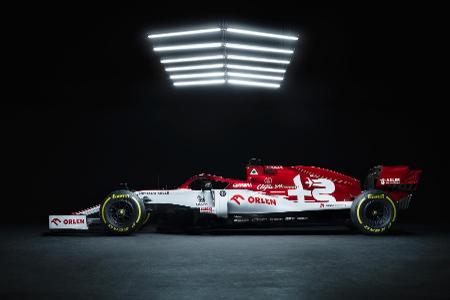 Formel 1 2020: Der neue Alfa Romeo C39 von Kimi Räikkönen in Bildern