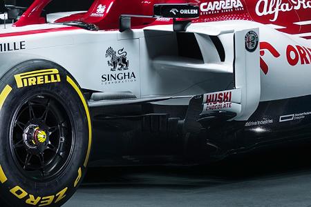 Formel 1 2020: Der neue Alfa Romeo C39 von Kimi Räikkönen in Bildern