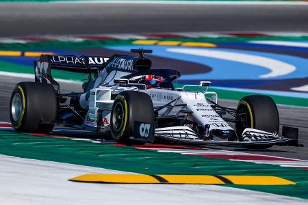 Erste Fahrbilder vom neuen AlphaTauri AT01