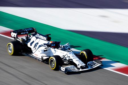 Erste Fahrbilder vom neuen AlphaTauri AT01