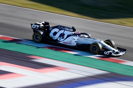 Erste Fahrbilder vom neuen AlphaTauri AT01