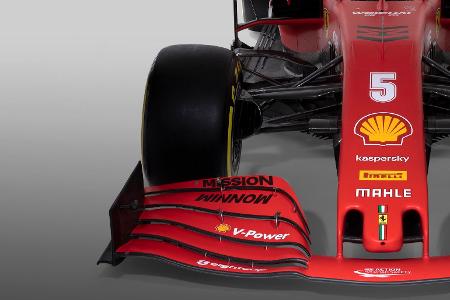Formel 1 2020: Der neue Ferrari SF1000 von Sebastian Vettel in Bildern