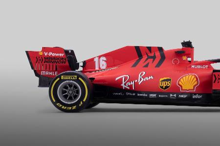 Formel 1 2020: Der neue Ferrari SF1000 von Sebastian Vettel in Bildern