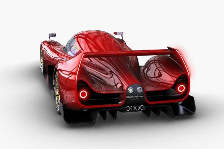 Präsentation des Glickenhaus SCG007 Hypercar