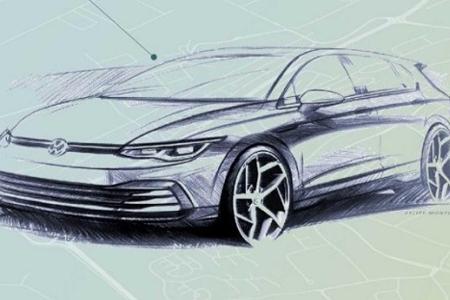 VW Golf 8: Erste offizielle Skizzen