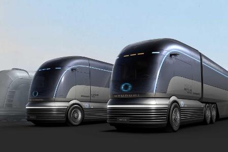 Hyundai HDC-6 Neptune: Wasserstoff-LKW mit Science-Fiction-Design